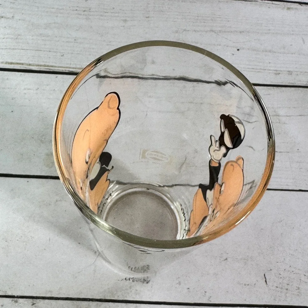 1973 Pepsi Porky Pig‎ Glass Warner Bros Looney Tunes Collector Series VTG